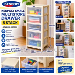 Multipurpose Small Drawer 5 Stack