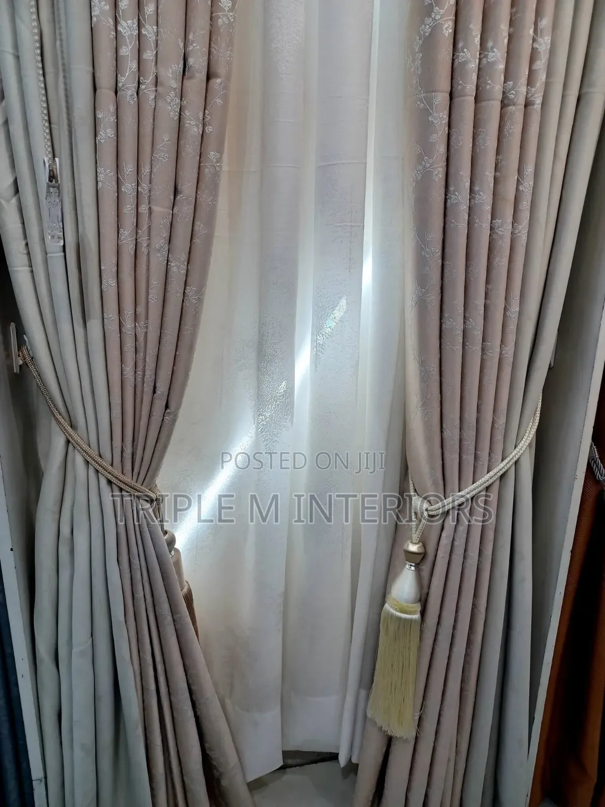 Cream Curtains Sheers – Clean Modern Look