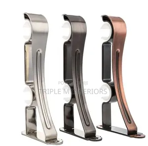 Premium Heavy Juakali Brackets and Curtains Rods