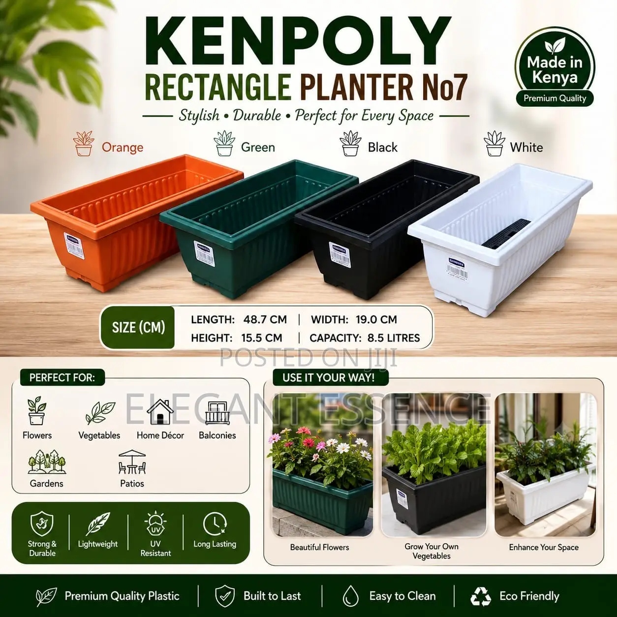 Kenpoly Planter Container