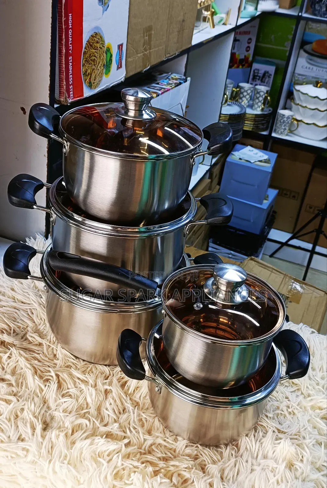 Stainless Sufuria's