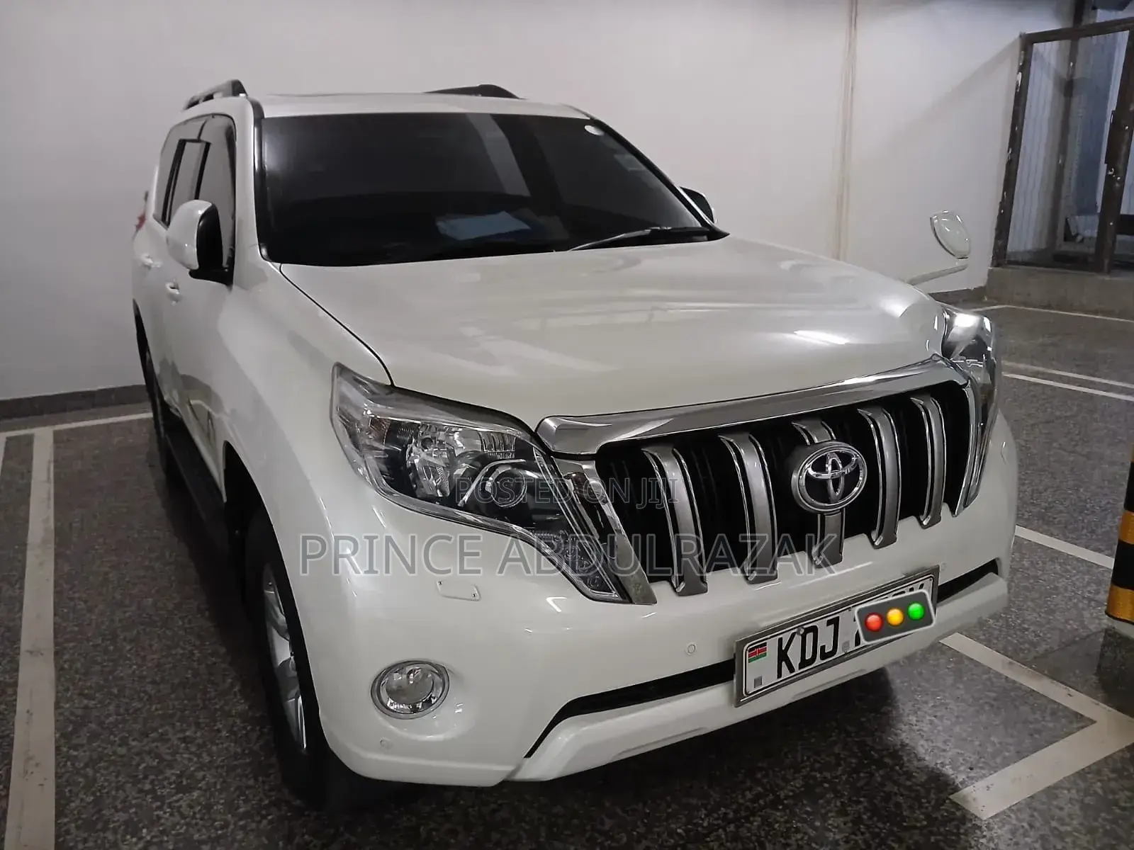 Toyota Land Cruiser Prado 2015 White