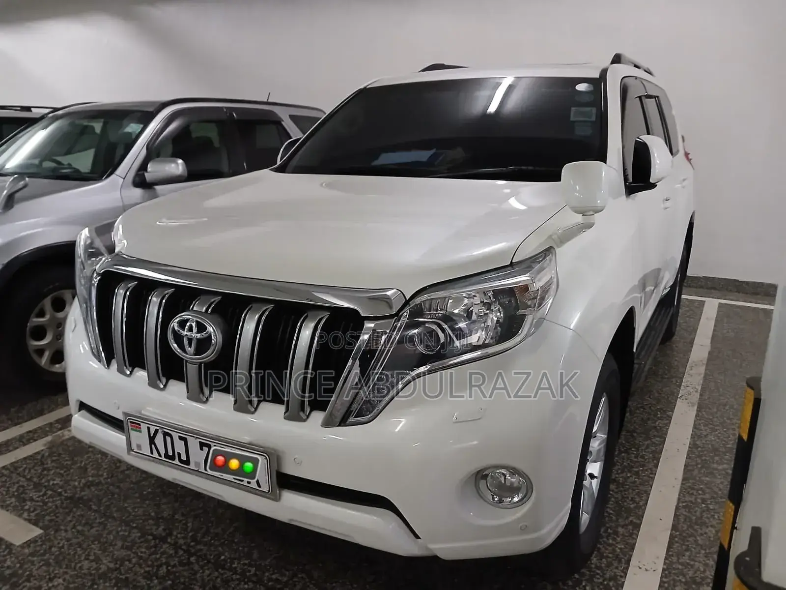 Toyota Land Cruiser Prado 2015 White