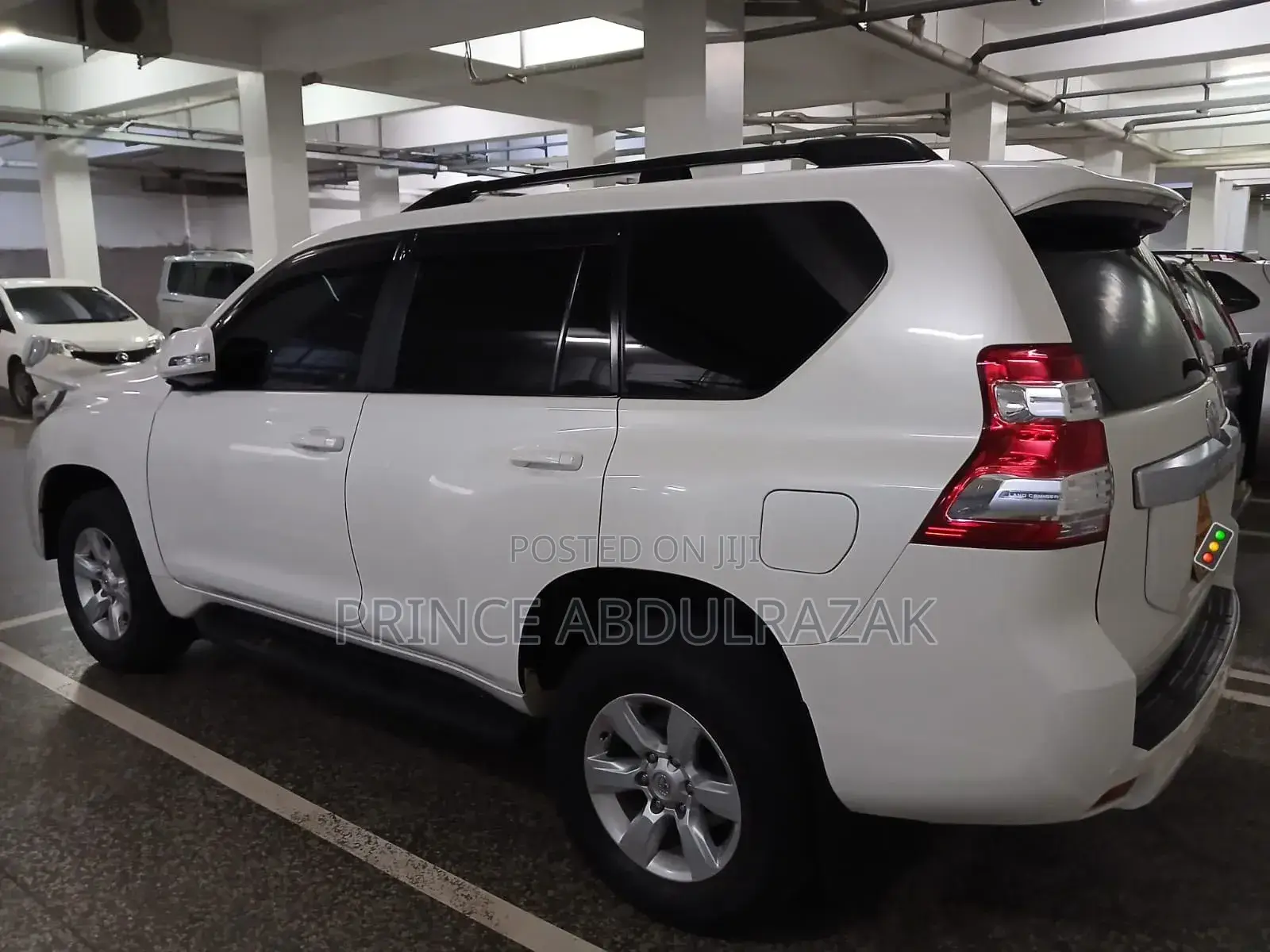 Toyota Land Cruiser Prado 2015 White