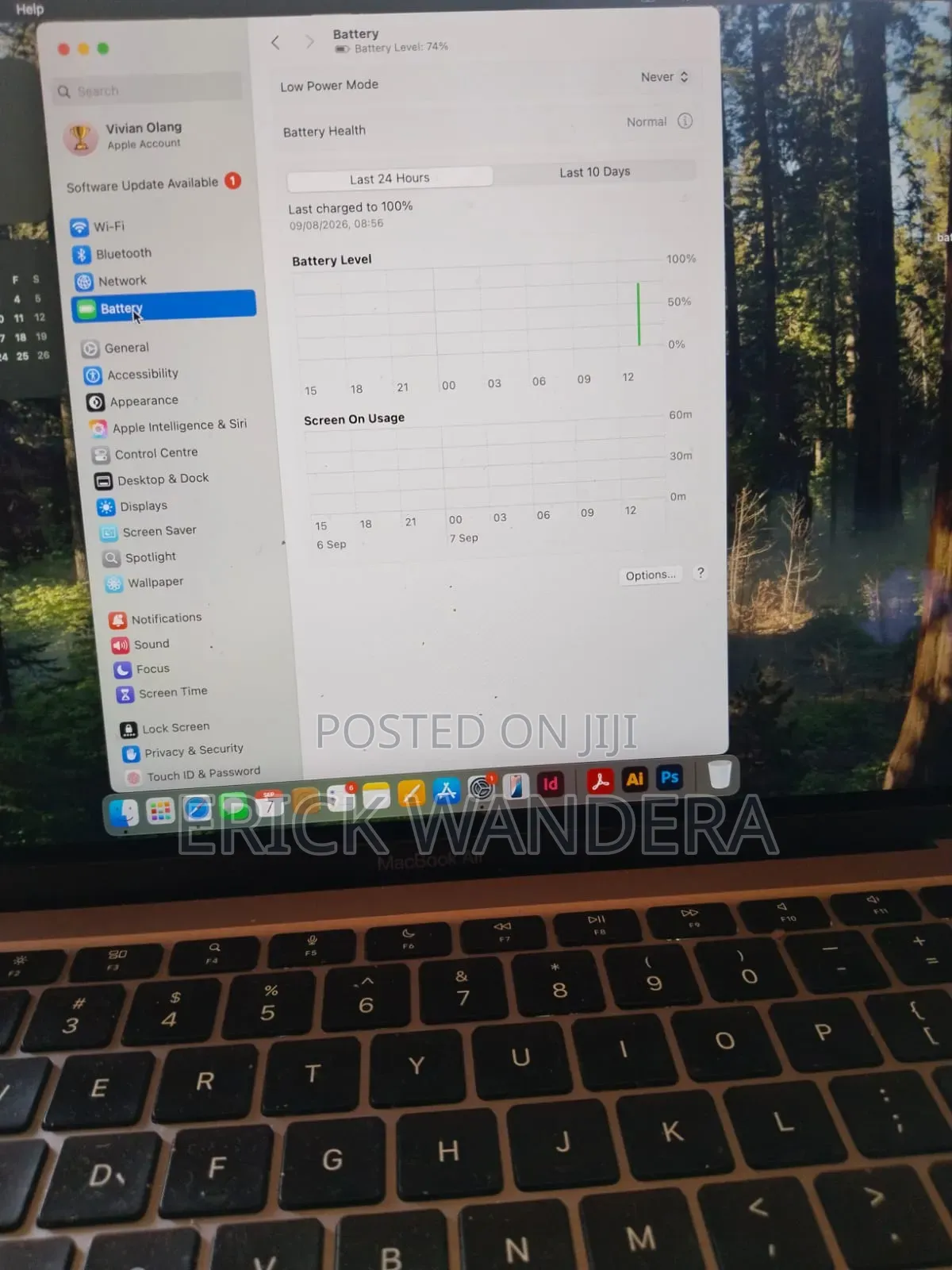 Laptop Apple MacBook 2020 8GB Apple M2 SSD 256GB