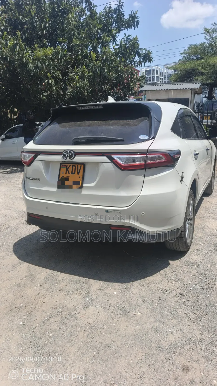 Toyota Harrier 2018 White