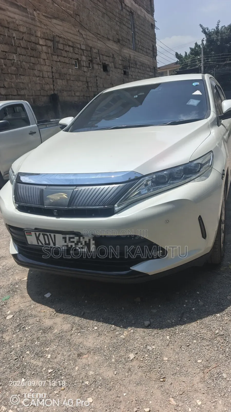 Toyota Harrier 2018 White