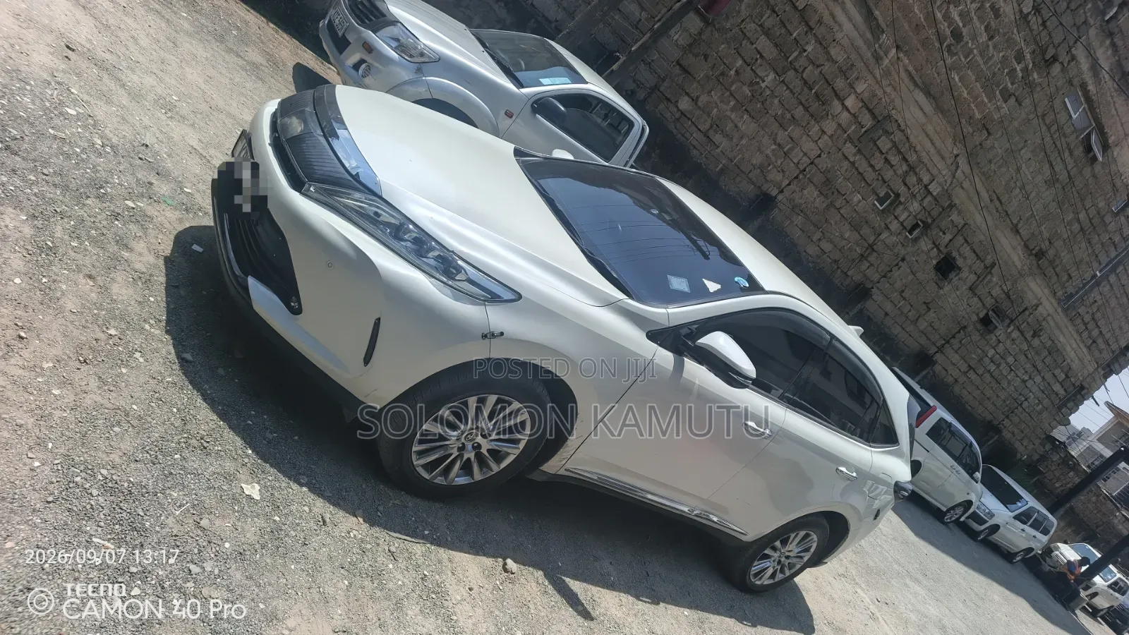 Toyota Harrier 2018 White