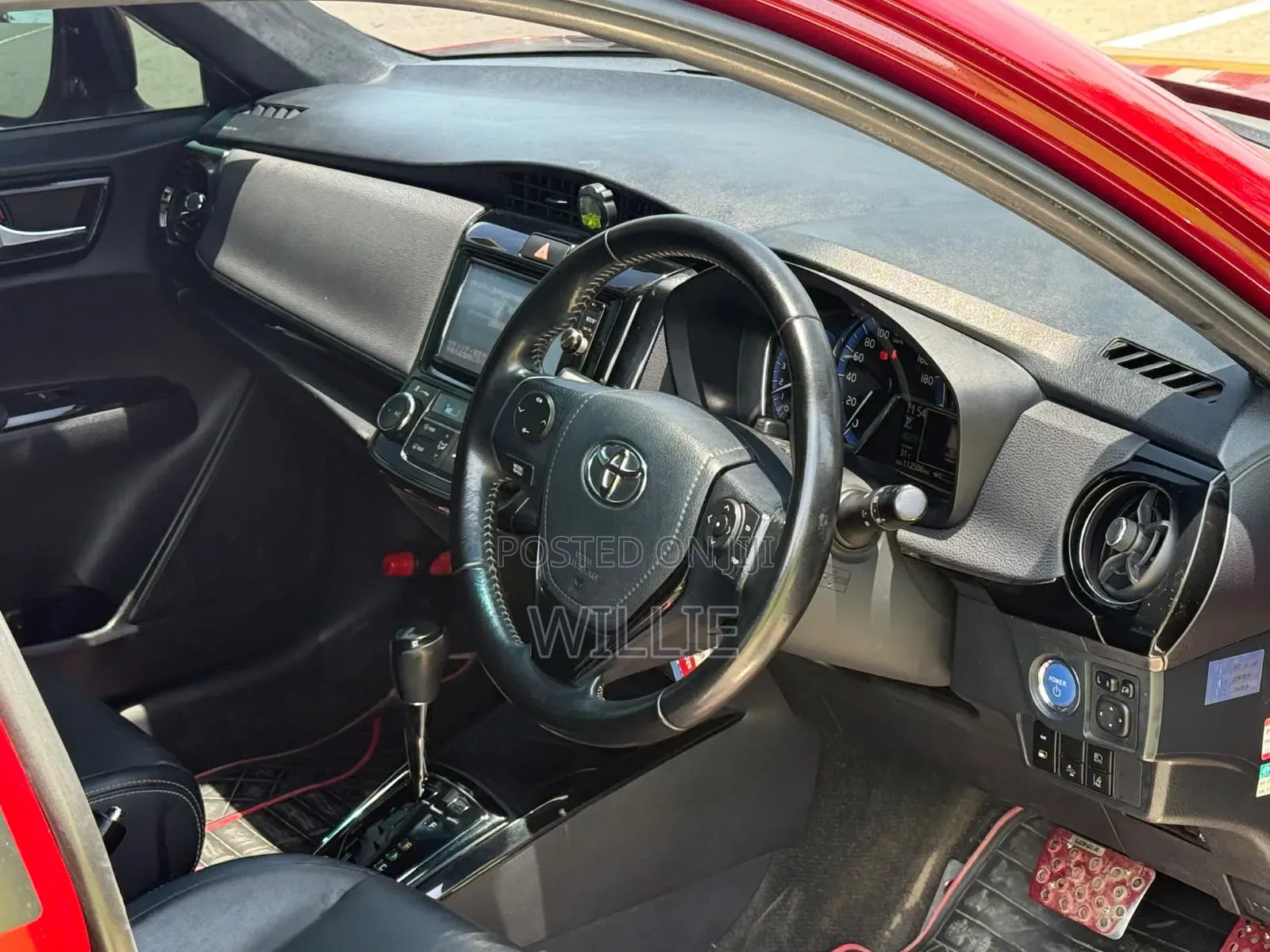 Toyota Corolla Fielder 2017 Red