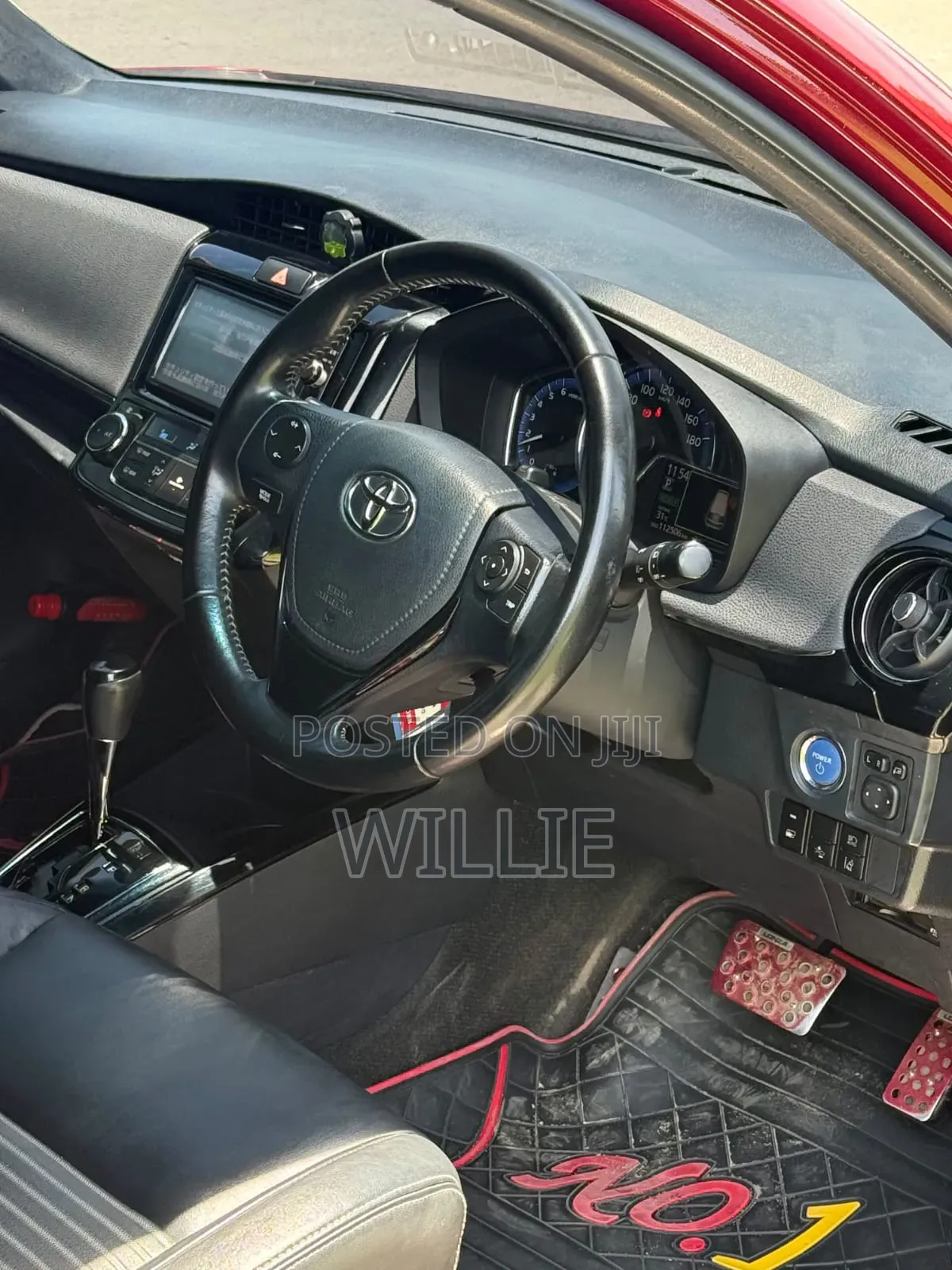Toyota Corolla Fielder 2017 Red