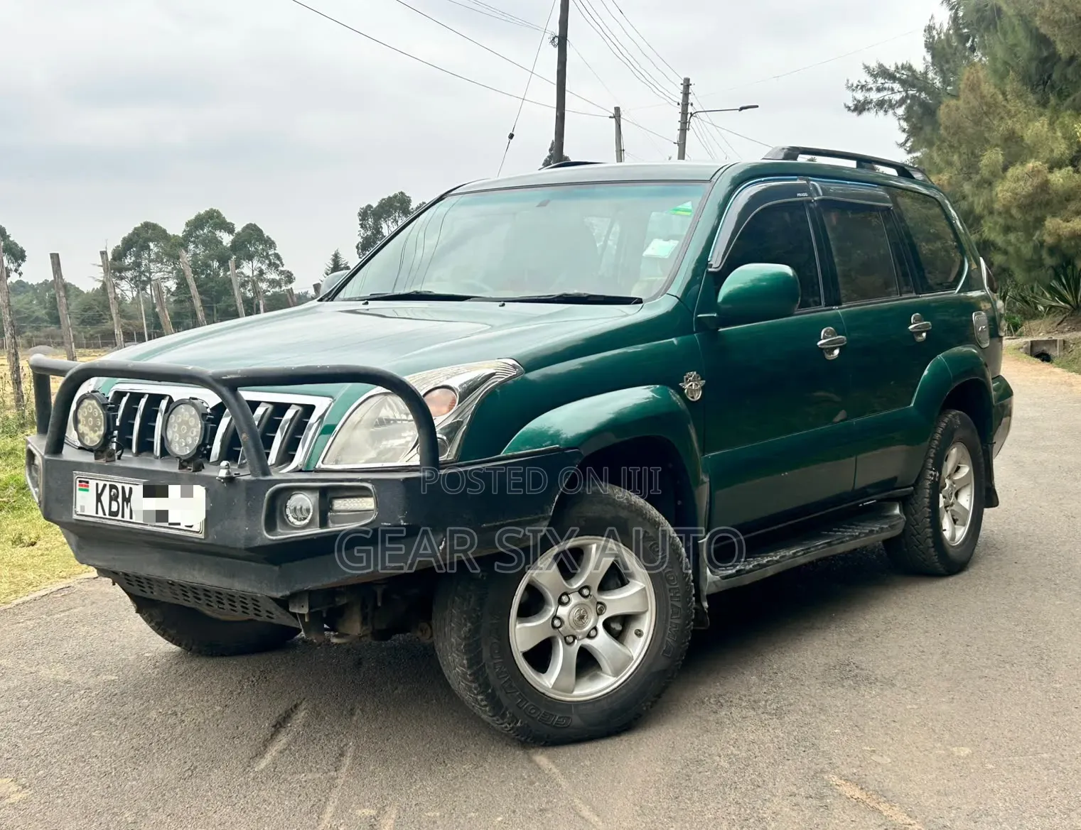 Toyota Land Cruiser Prado 3.0 D-4D 5dr 2004 Green
