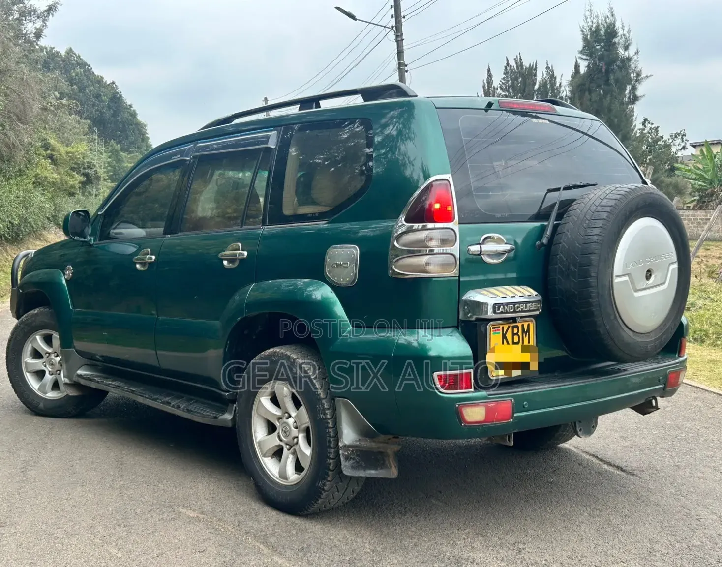 Toyota Land Cruiser Prado 3.0 D-4D 5dr 2004 Green