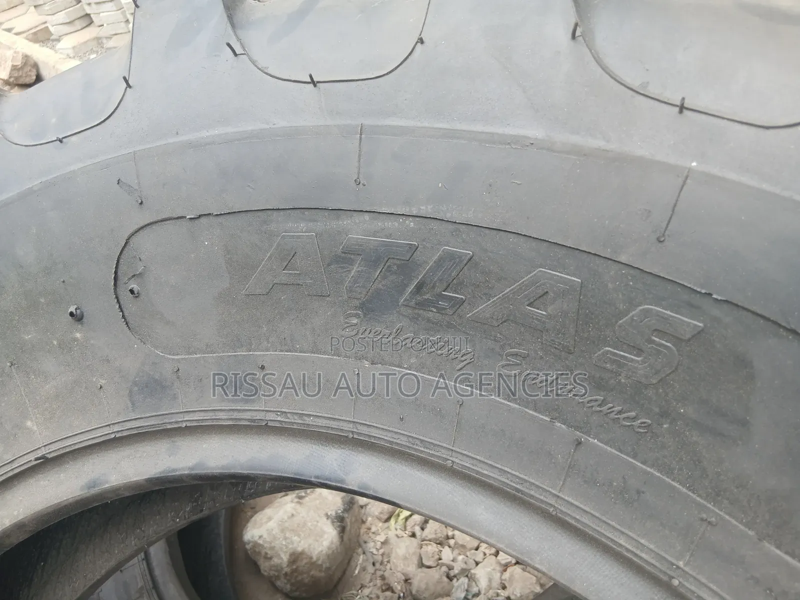 18.4-30 16PR Nylon Atlas Heavyduty Agriculture Tyres Made in India.