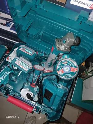 TOTAL 20V Cordless Angle Grinder Kit Model TAGLI271532