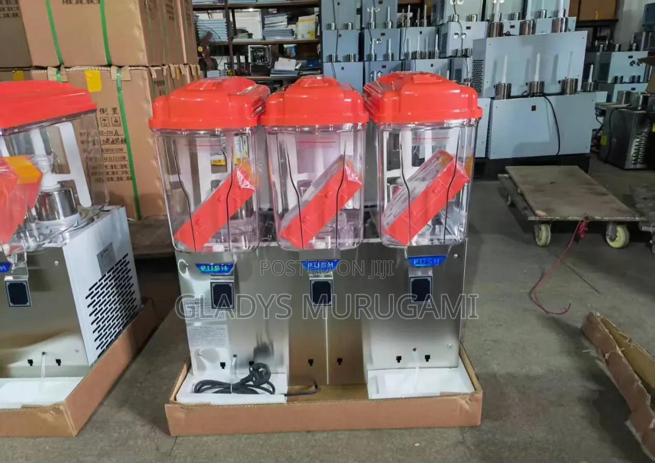 Commercial 3 Slot Juicer Dispenser