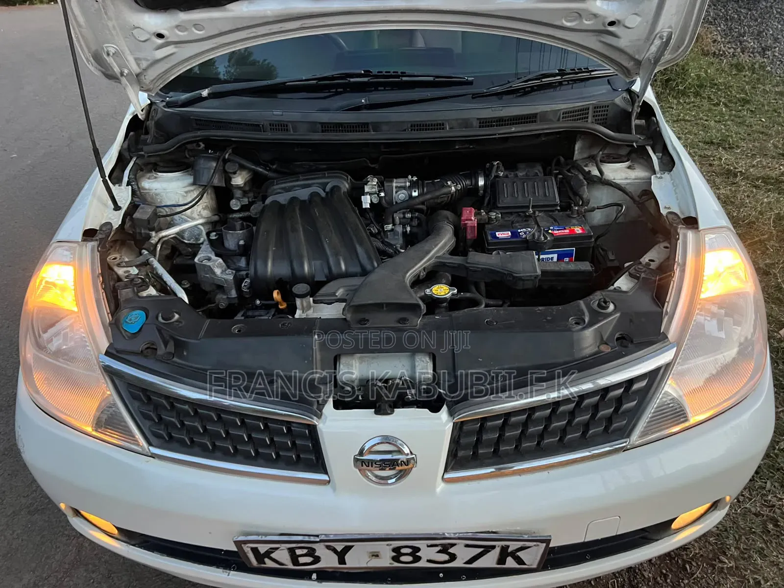 Nissan Tiida 1.5L 16V 2007 White