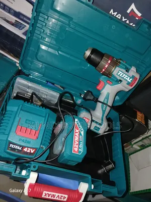 Total P42M 42V Compact Brushless Cordless Impact Drill Kit