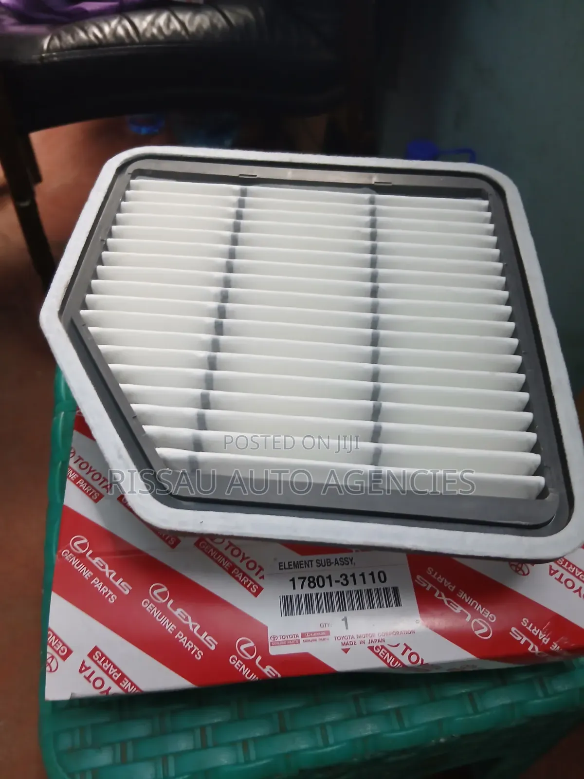 Toyota Crown/Mark X Genuine Air Cleaner 17801-31110 Made in Japan.