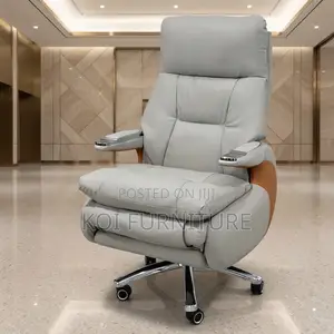 Office Chairs; High Backrest Leather Bosses Executive Seat