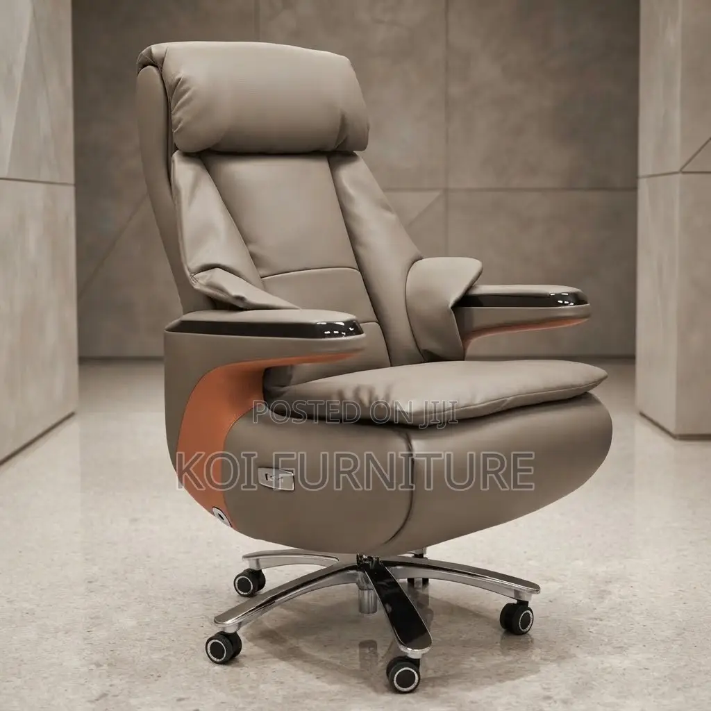 Office Chairs; High Backrest Leather Bosses Executive Seat