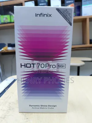New Infinix Hot 70 Pro 5G+ 256 GB Purple
