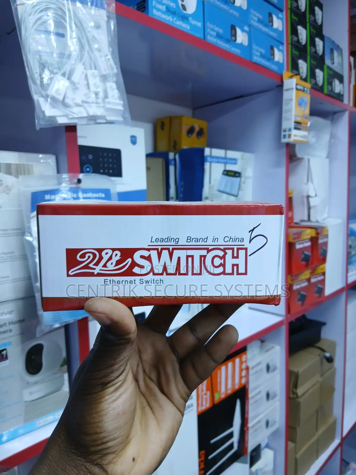8-Port Non Poe Network Switch for Office Network Connectivity