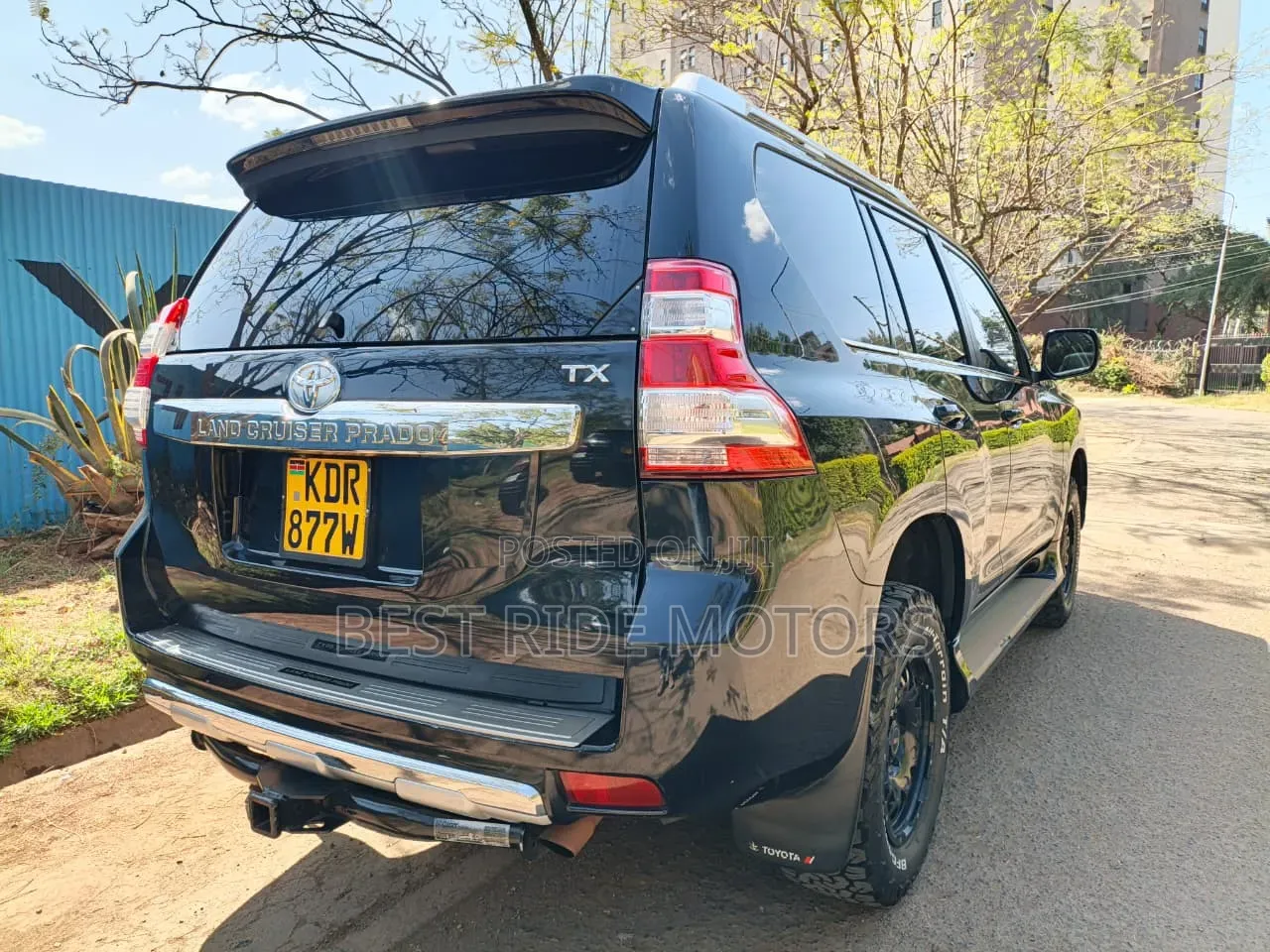 Toyota Land Cruiser Prado 2.7 2017 Black