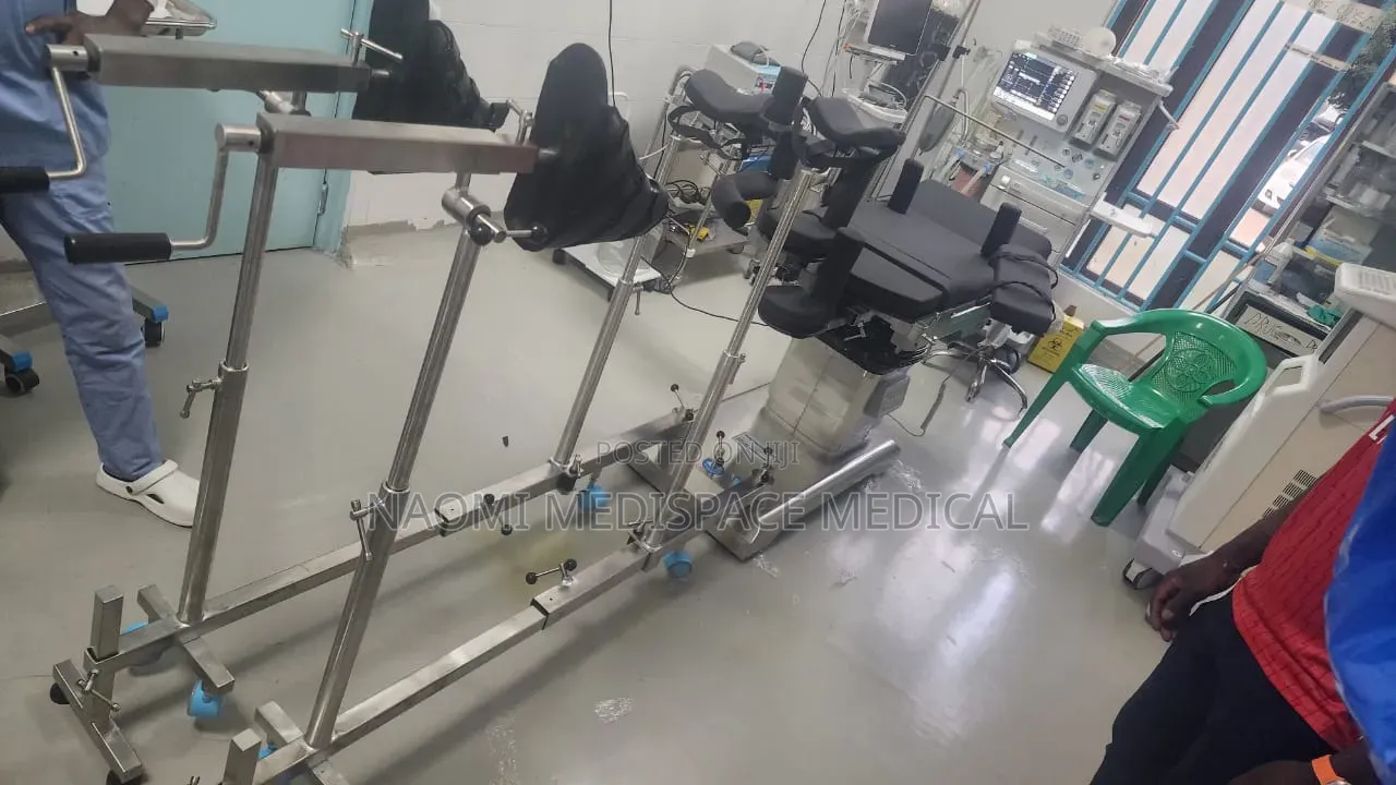 Electric Operating Table, C-Arm Compatible With Orthopedic Traction