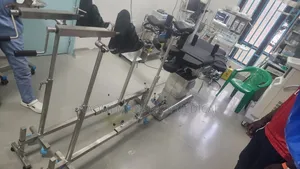 Electric Operating Table, C-Arm Compatible With Orthopedic Traction