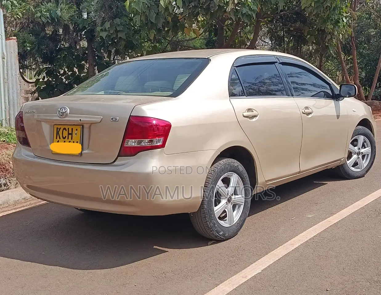 Toyota Axio 2008 Gray