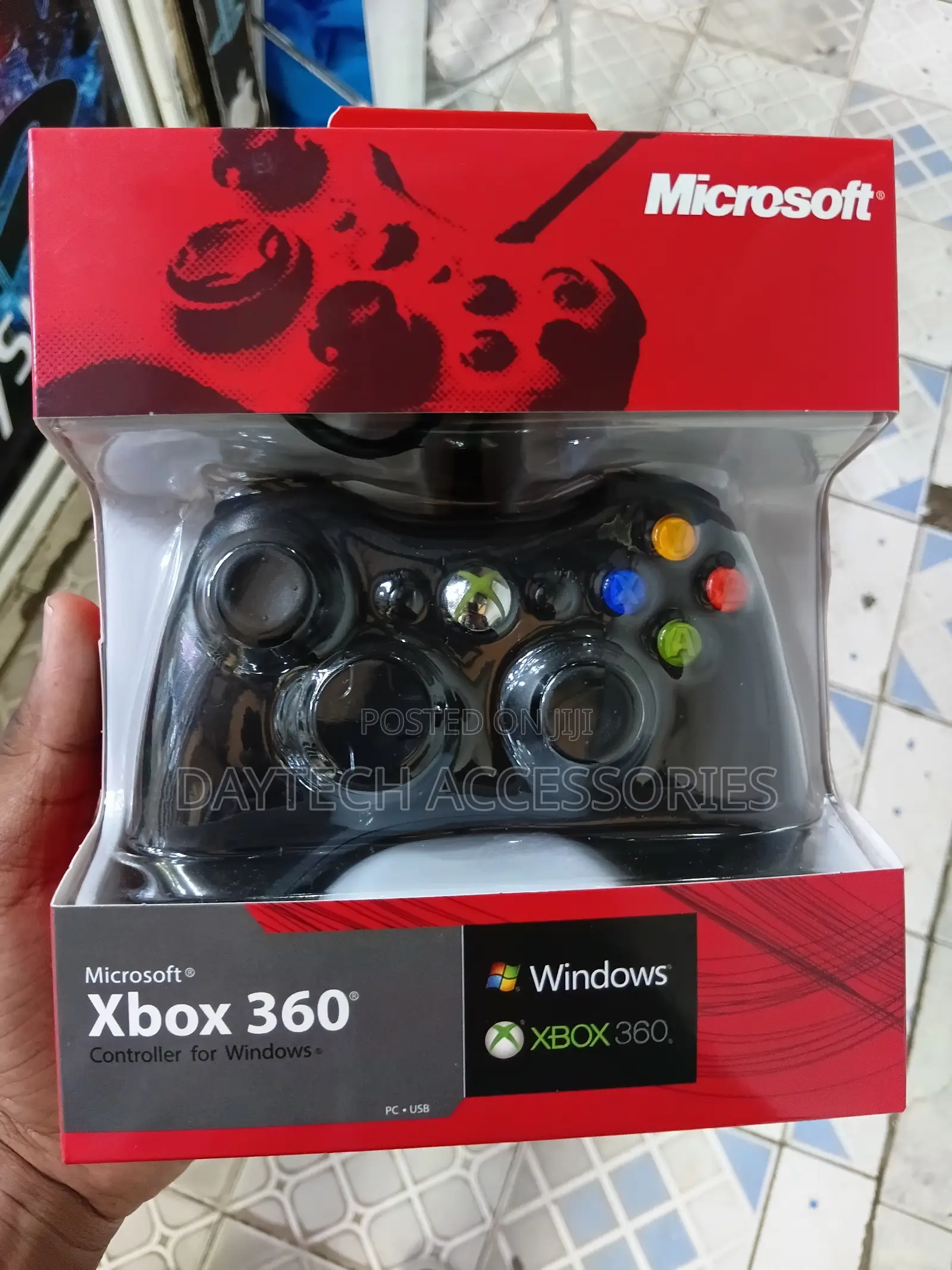 Microsoft XBOX 360 Wired Controller - Black
