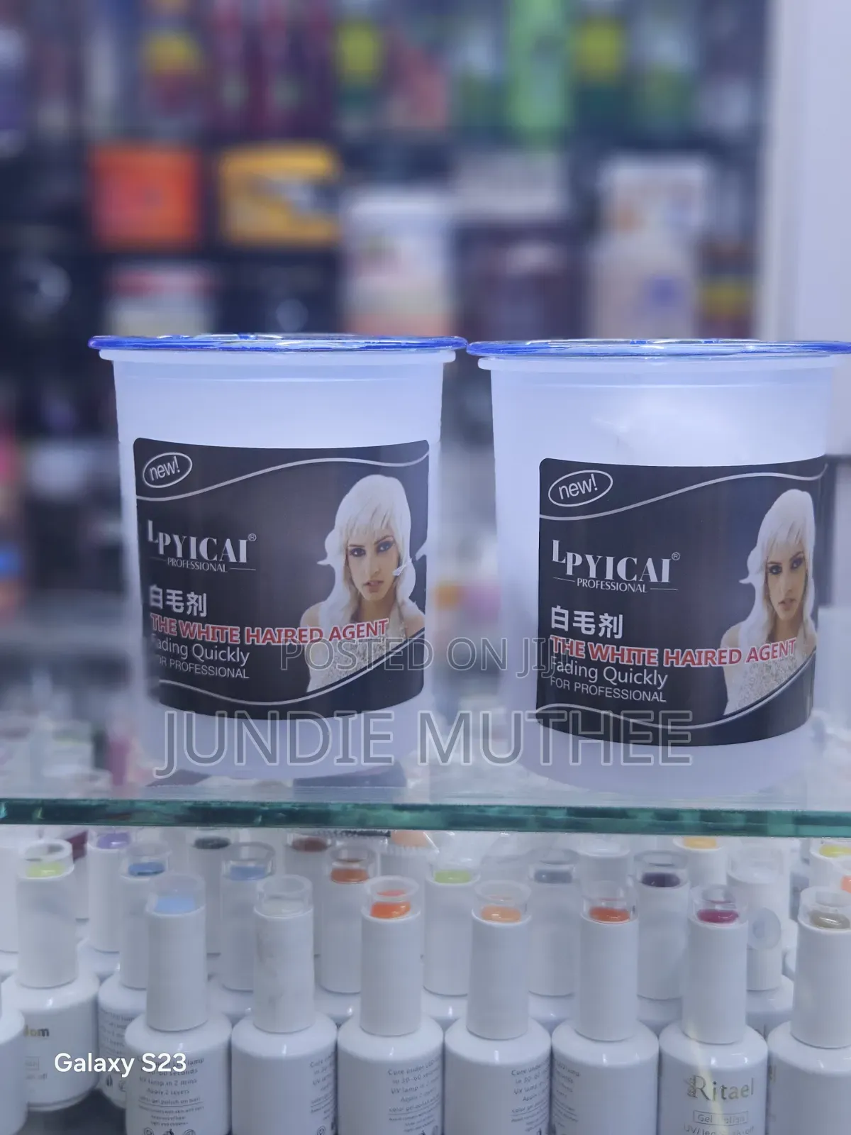 White Hair Dye