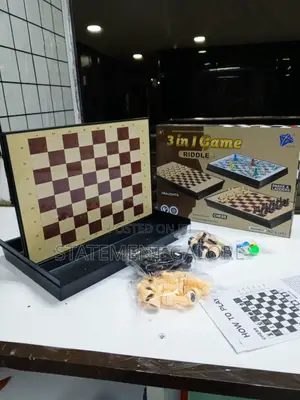 3 in 1Magnetic Board Game