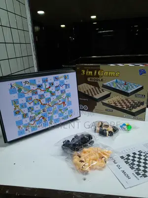 3 in 1Magnetic Board Game