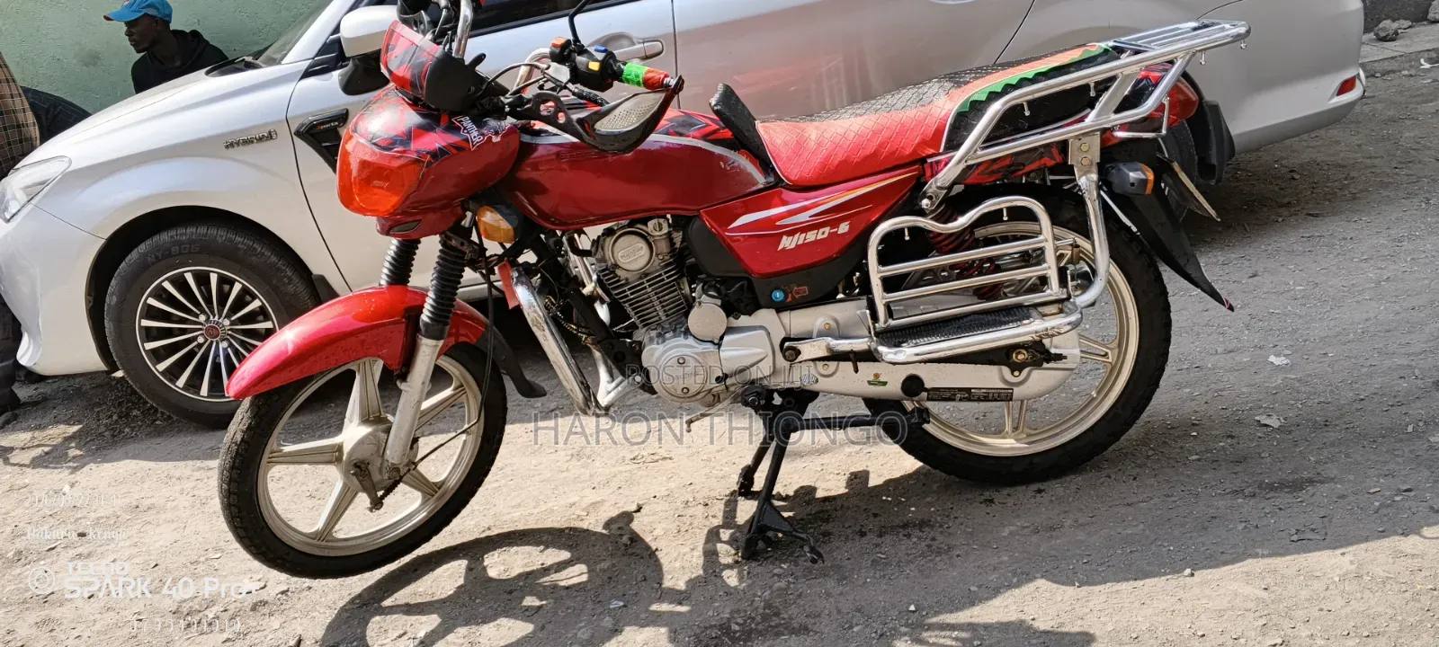 Haojue HJ100T-6 2025 Red