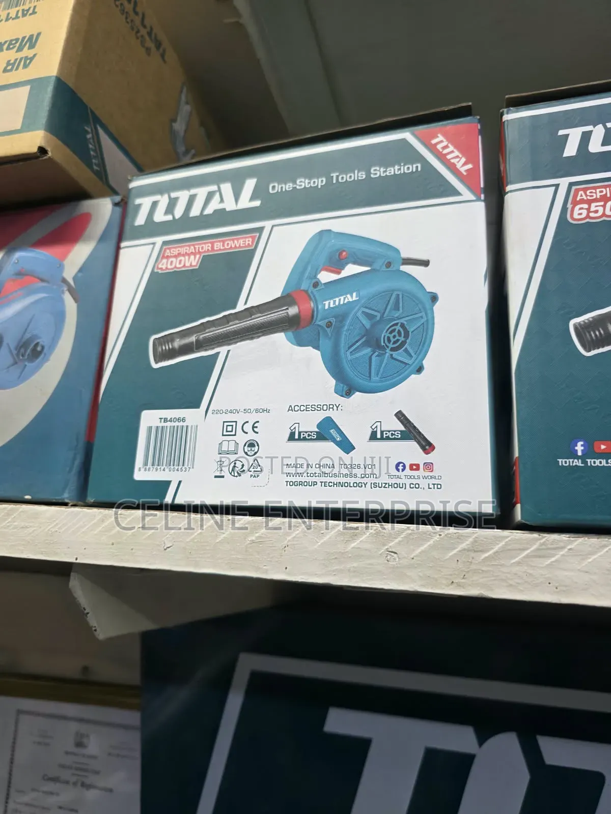 400W Electric Aspirator Blower – 16,000 RPM