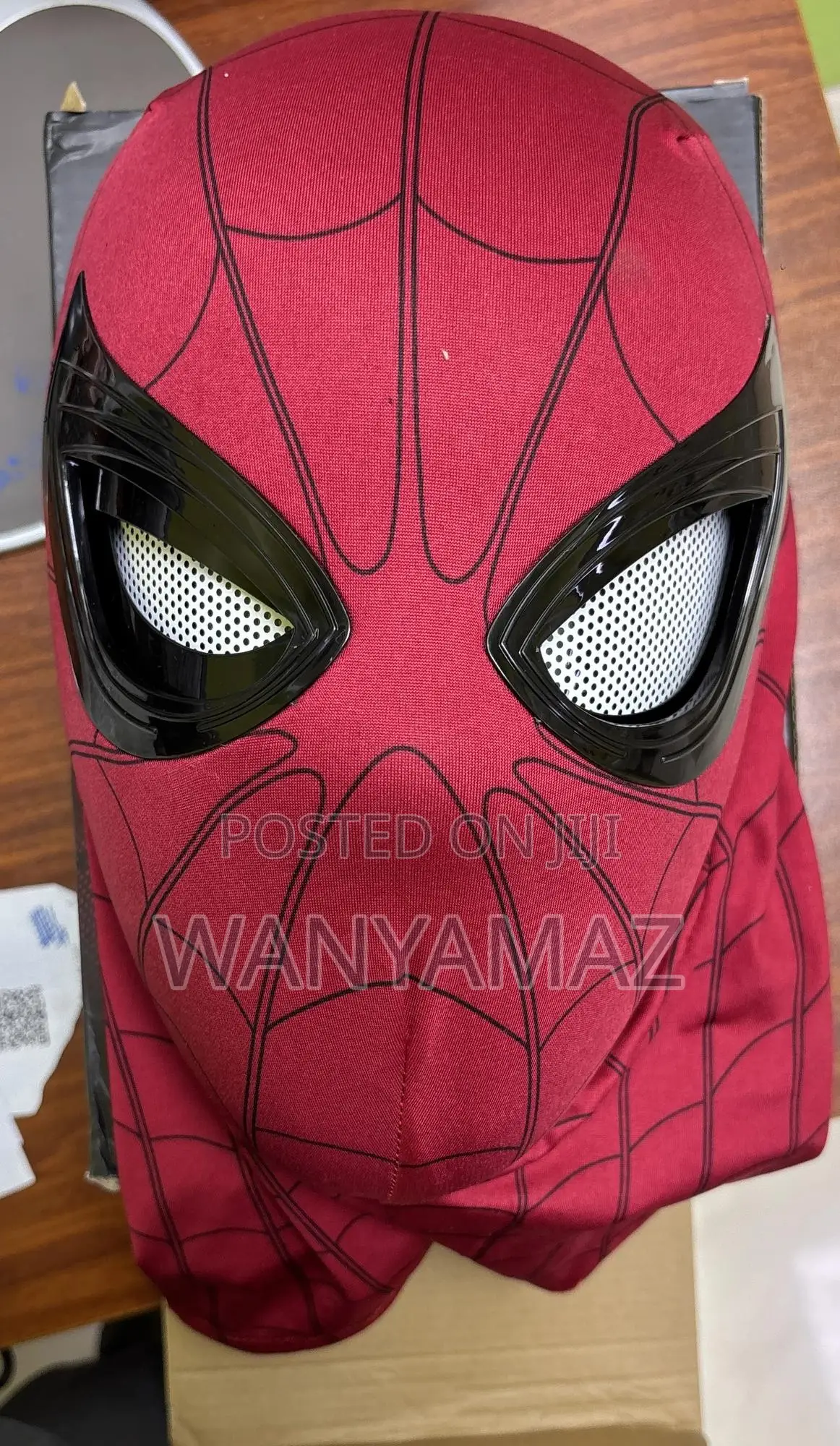 Spider Mask With Led Light and Remote Eyes