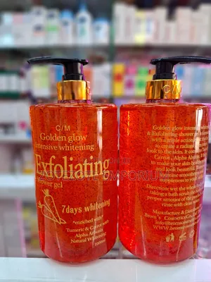 Golden Glow Exfoliating Shower Gel