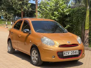 Nissan March 2009 Orange