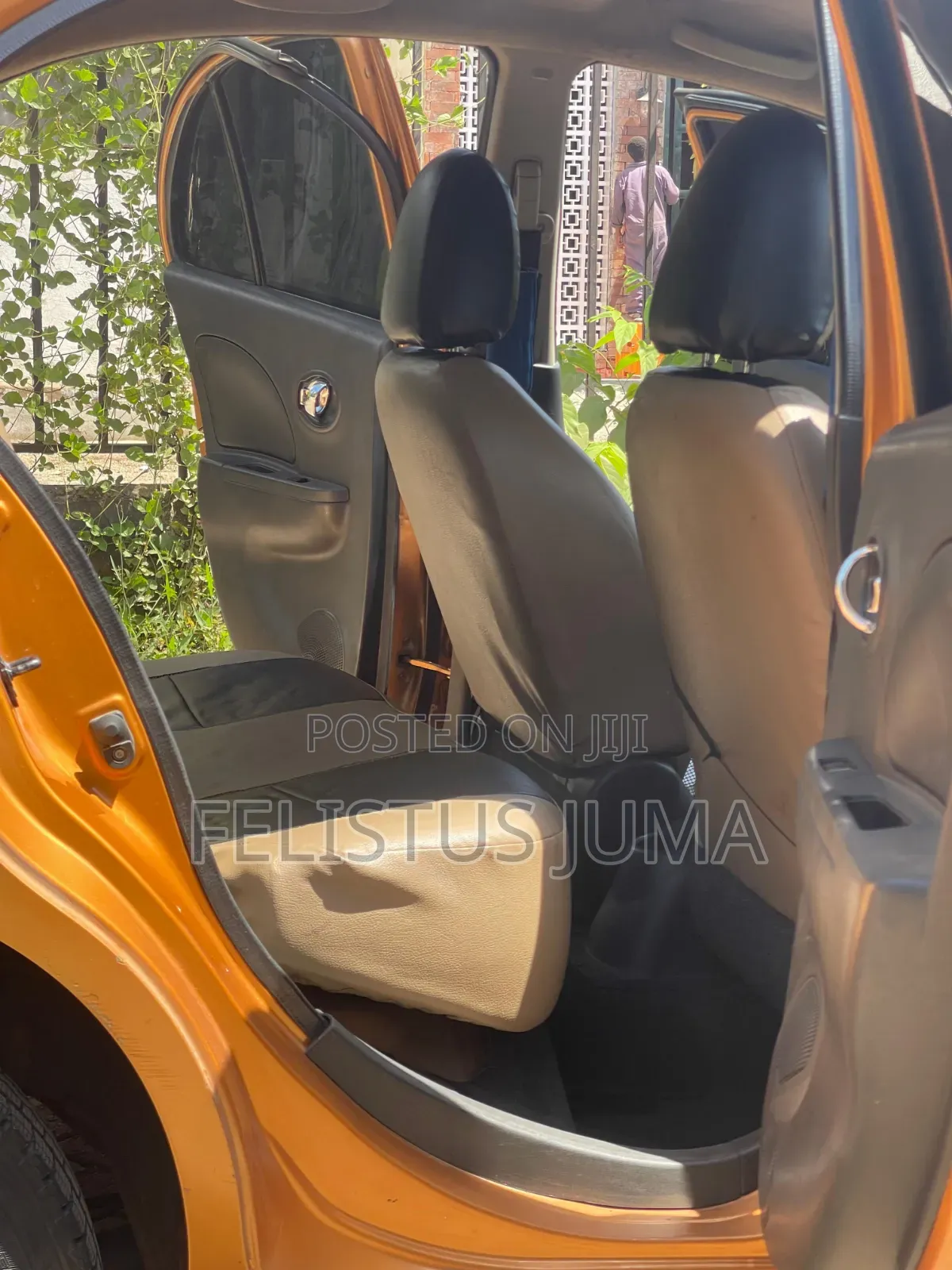 Nissan March 2009 Orange