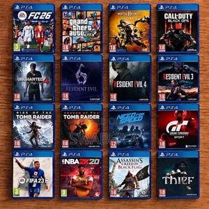 Ps4 and Ps5 Cd Games