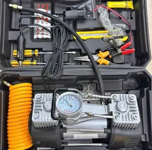 2 Cylinder Air Compressor With Tools