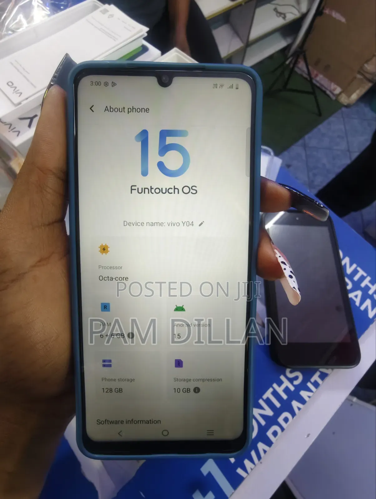New Vivo Y04 128 GB Green