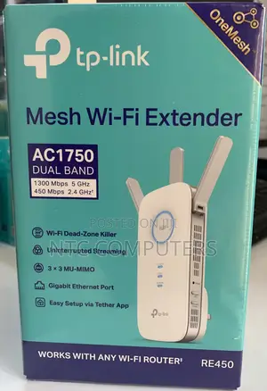 TP-Link RE450 - AC1750 Dual Band Wi-Fi Range Extender