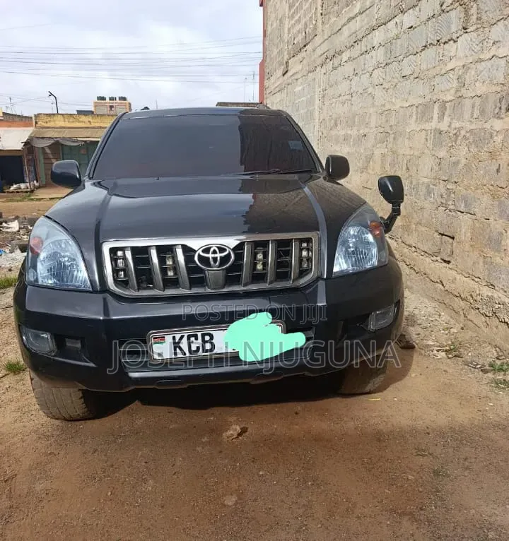 Toyota Land Cruiser Prado 2008 Black