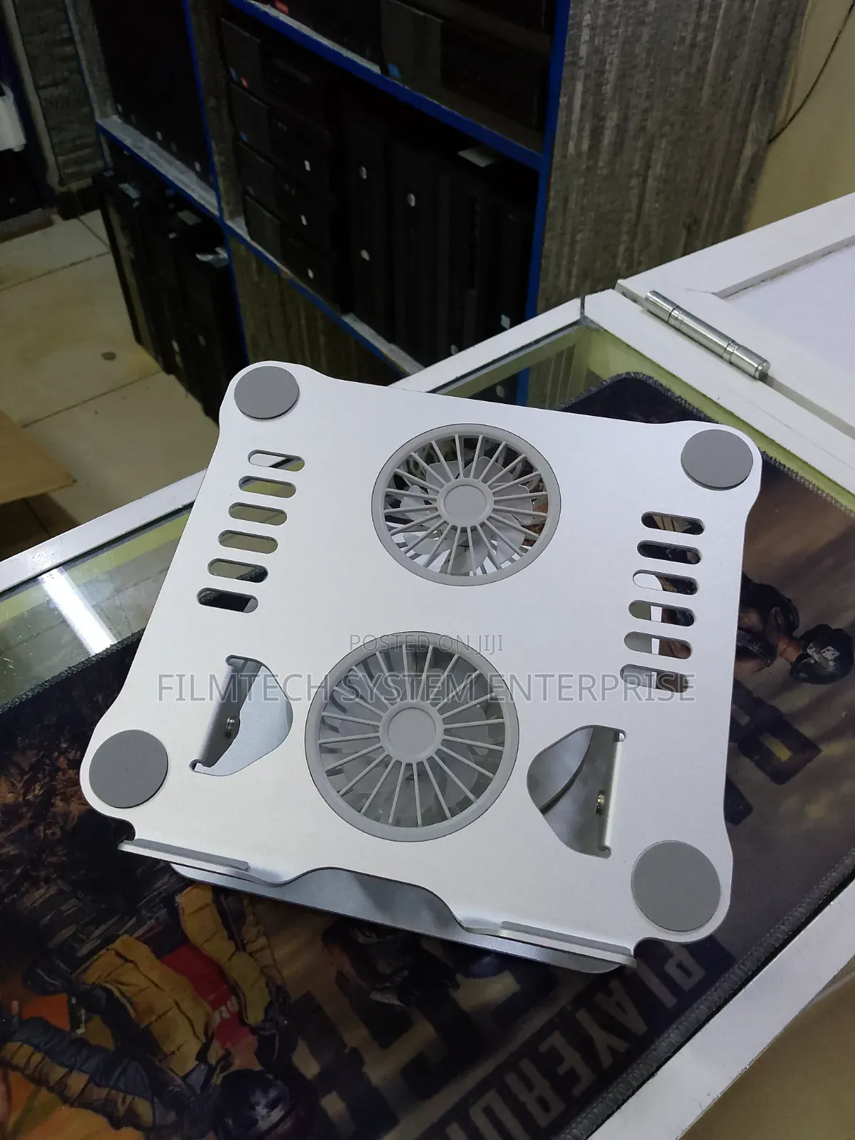 Laptop Stand V4.1 Radiator With Dual Fan Cooling