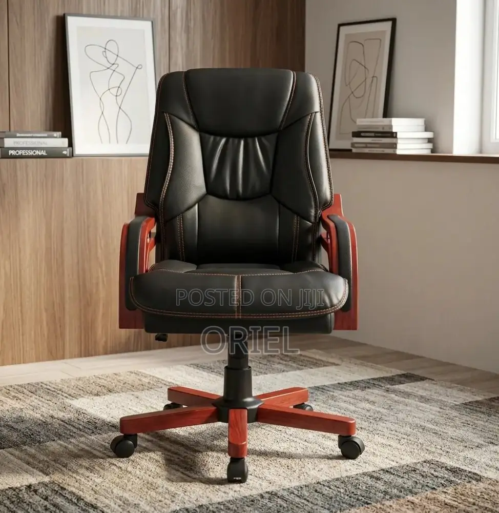 Executive Office Leather Chair : Directors Chair