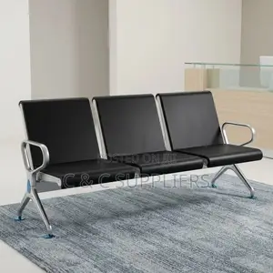 3-Link Full Padded Waiting Bench.