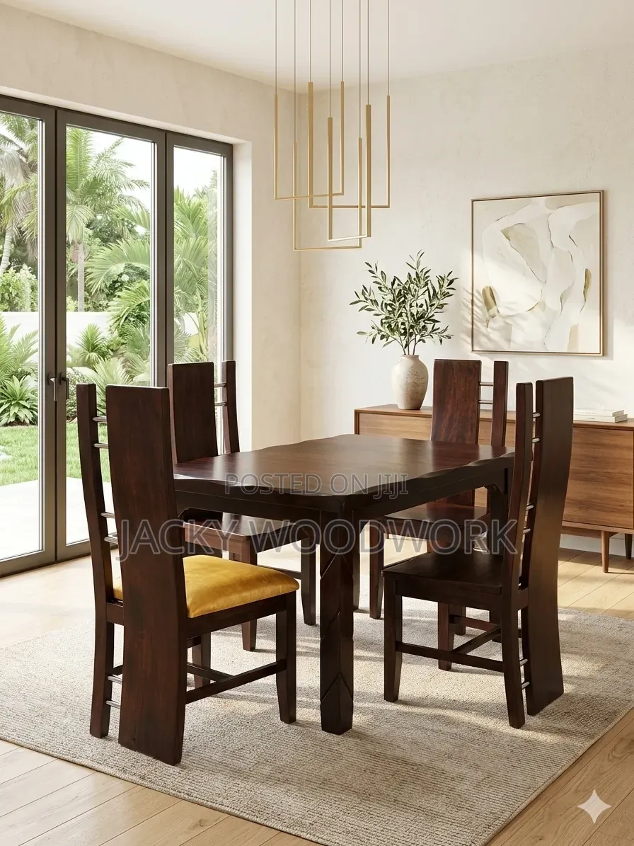 Royal Espresso Hardwood Dining Suite