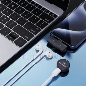 Dual Clip-on Wireless Lavalier Microphone for Smartphones